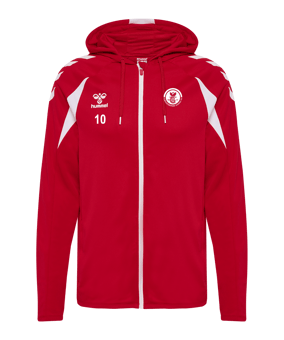 hummel Core 2.0 Kapuzenjacke Rot F3946