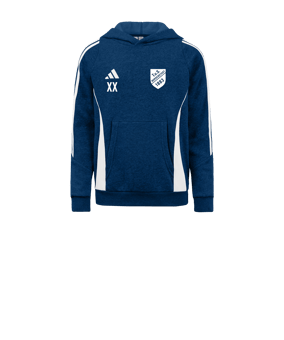 adidas Tiro 24 Hoody Blau Weiss