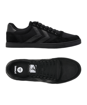 Hummel Slimmer Stadil Tonal Low Sneaker Schwarz F2001 - schwarz