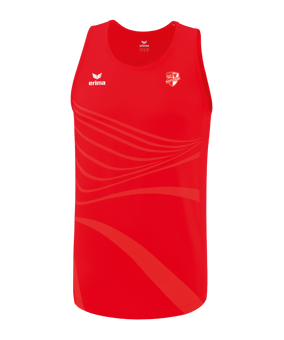 Erima Racing Singlet Kids Rot