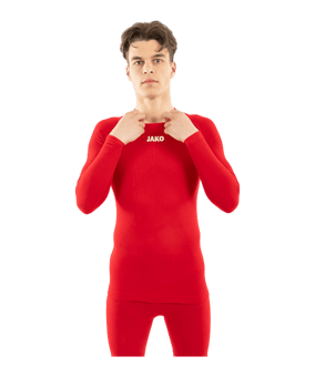 JAKO Lightweight Underwear Shirt Rot F100 - rot