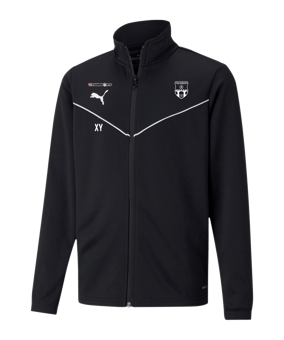PUMA teamRISE Poly Trainingsjacke Kids Schwarz F03