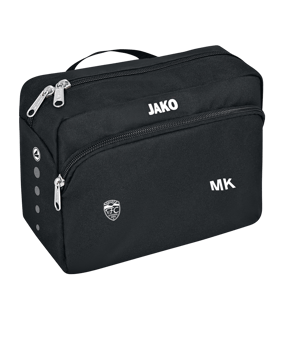 JAKO Classico Kulturtasche Schwarz Weiss F08