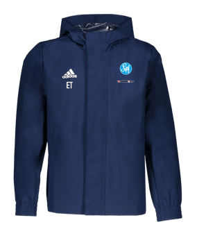 adidas Entrada 22 Allwetterjacke Blau