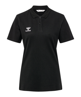 Hummel GO 2.0 Polo Damen Schwarz F2001 - schwarz