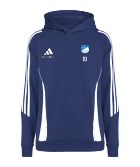 adidas Tiro 24 Hoody Kids Blau Weiss