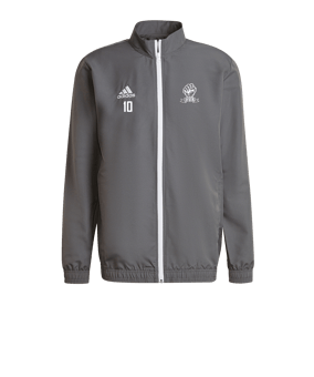 adidas Entrada 22 Präsentationsjacke Grau