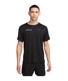 Nike UV Miler T-Shirt Schwarz F010