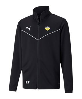 PUMA teamRISE Poly Trainingsjacke Kids Schwarz F03