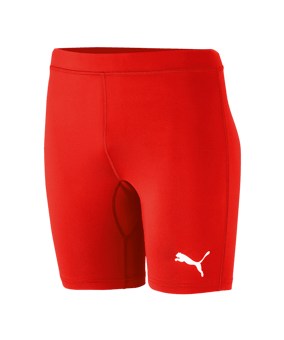 PUMA LIGA Baselayer Short Kids Rot F01 - rot