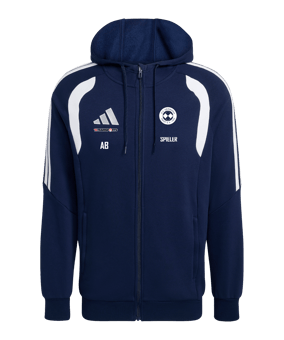 adidas Tiro 26 League Kapuzenjacke Dunkelblau