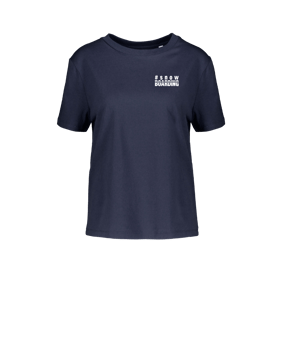 Merch Muser T-Shirt Women French Navy  | #snowboard