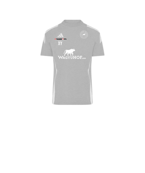 adidas Tiro 24 T-Shirt Kids Grau Weiss
