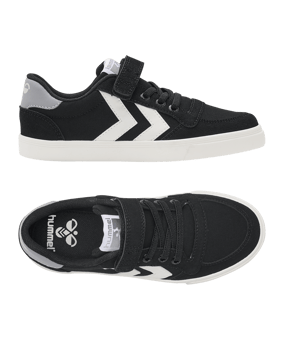 Hummel Slimmer Stadil Low Kids Schwarz F2001 - schwarz