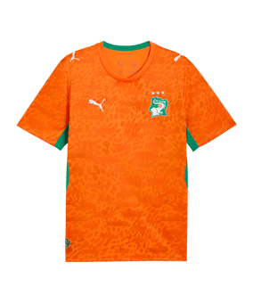 PUMA FIF Elfenbeinküste Trikot Home WM 2026 Orange F01 - orange
