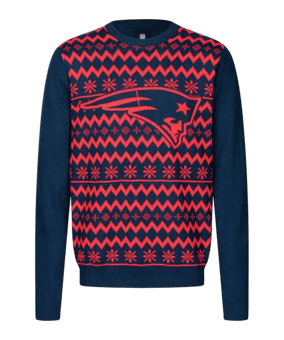 Foco NFL NEP Ugly Christmas Sweatshirt Blau - blau