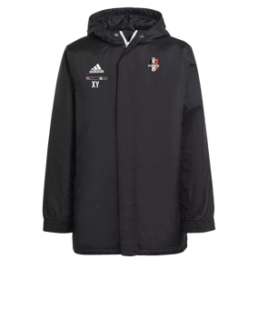 adidas Entrada 22 Stadium Jacke Schwarz