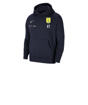 Nike Park 20 Fleece Hoody Kids Blau Weiss F451