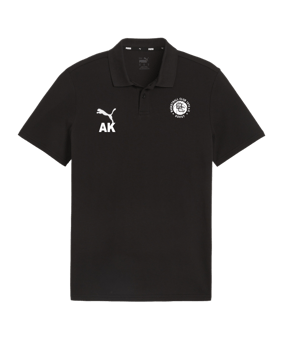 PUMA teamGOAL Casuals Poloshirt Schwarz F03