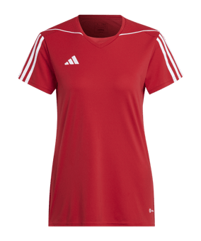 adidas Tiro 23 Trikot Damen Rot Weiss - rot