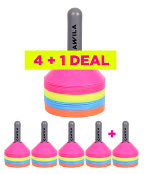 Cawila Markierungsscheiben M en set de 40 – désormais en bundle 4+1