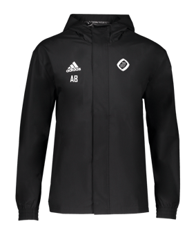 adidas Entrada 22 Allwetterjacke Kids Schwarz