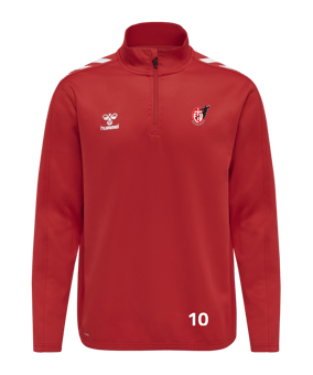 Hummel hmlCORE XK HalfZip Sweatshirt Rot F3062