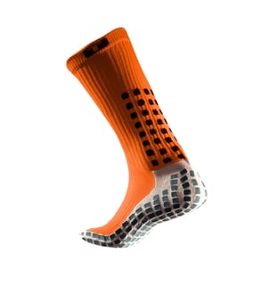 TruSox Mid Calf Cushion Socken Orange Schwarz - orange