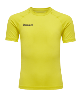 Hummel First Performance T-Shirt Kids Gelb F5269 - gelb