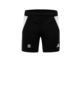 adidas Tiro 24 Short Damen Schwarz Weiss