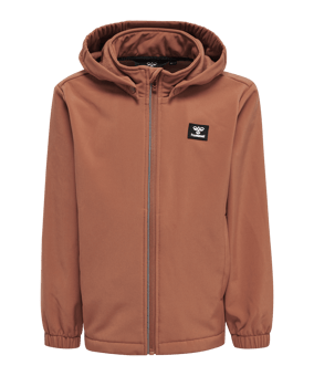 Hummel hmlMARS Softshelljacke Kids Braun F6113 - braun