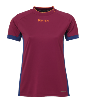 Kempa Prime Trikot kurzarm Damen Rot Blau F11 - rot