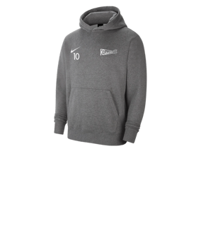 Nike Park 20 Fleece Hoody Kids Grau Weiss F071