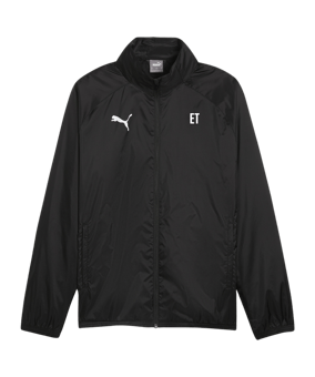 PUMA teamGOAL Allwetterjacke Schwarz Weiss F03