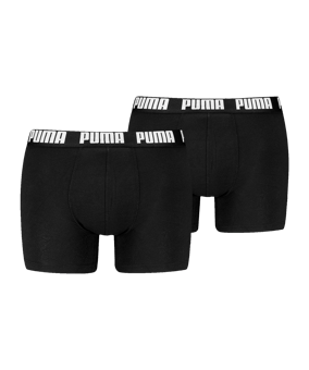 PUMA Boxershort Schwarz F001 - schwarz