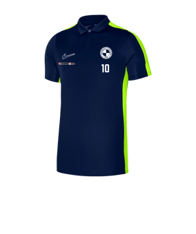 Nike Academy Poloshirt Blau F452