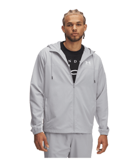 Under Armour Rival Woven Windjacke Grau F011 - grau