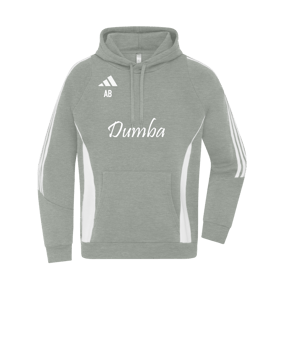 adidas Tiro 24 Hoody Grau Weiss 