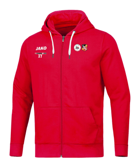 JAKO Base Kapuzenjacke Damen Rot F01