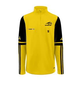 adidas Squadra 25 HalfZip Sweatshirt Gelb