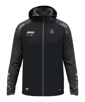 JAKO Sonic Kapuzenjacke Damen Schwarz F801