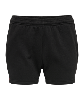 Hummel hmlRED Basic Short Damen Schwarz F2001 - schwarz