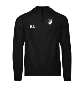adidas Tiro Travel Windjacke Schwarz