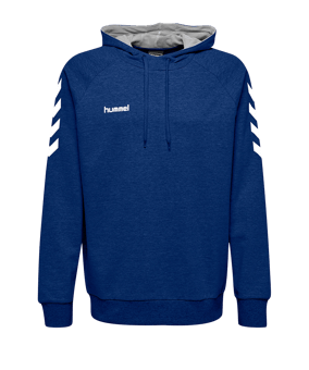 Hummel Cotton Hoody Kids Blau F7045 - blau