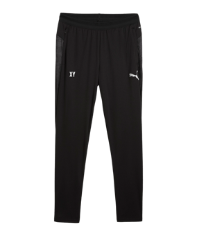 PUMA teamCUP Trainingshose Schwarz F03