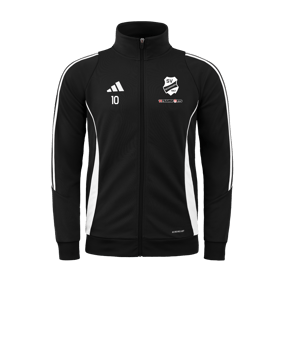adidas Tiro 24 Trainingsjacke Schwarz Weiss