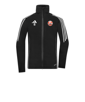 adidas Tiro 24 Regenjacke Damen Schwarz Weiss