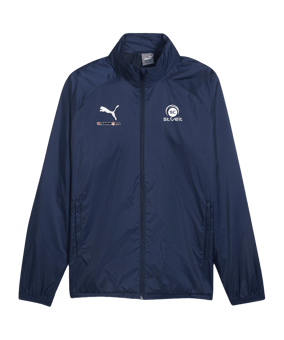 PUMA teamGOAL Allwetterjacke Blau Weiss F06