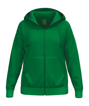 Erima TS Kapuzenjacke Damen Grün - gruen