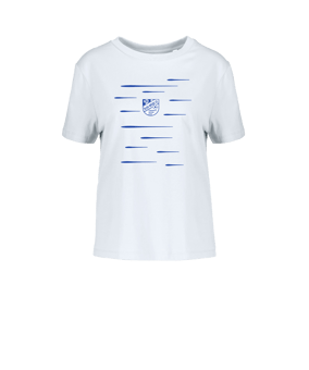 Merch Muser T-Shirt Women White | #lines